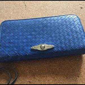 Elliot Luca Wallet - Cobalt blue